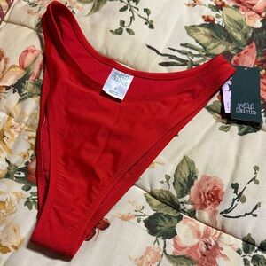 Wild Fable Vibrant Red Swim Bottom